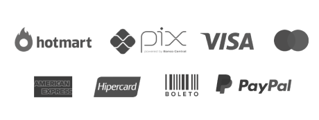 Medios de pago: Hotmart, Pix, Visa, Mastercard, American Express, boleto y PayPal