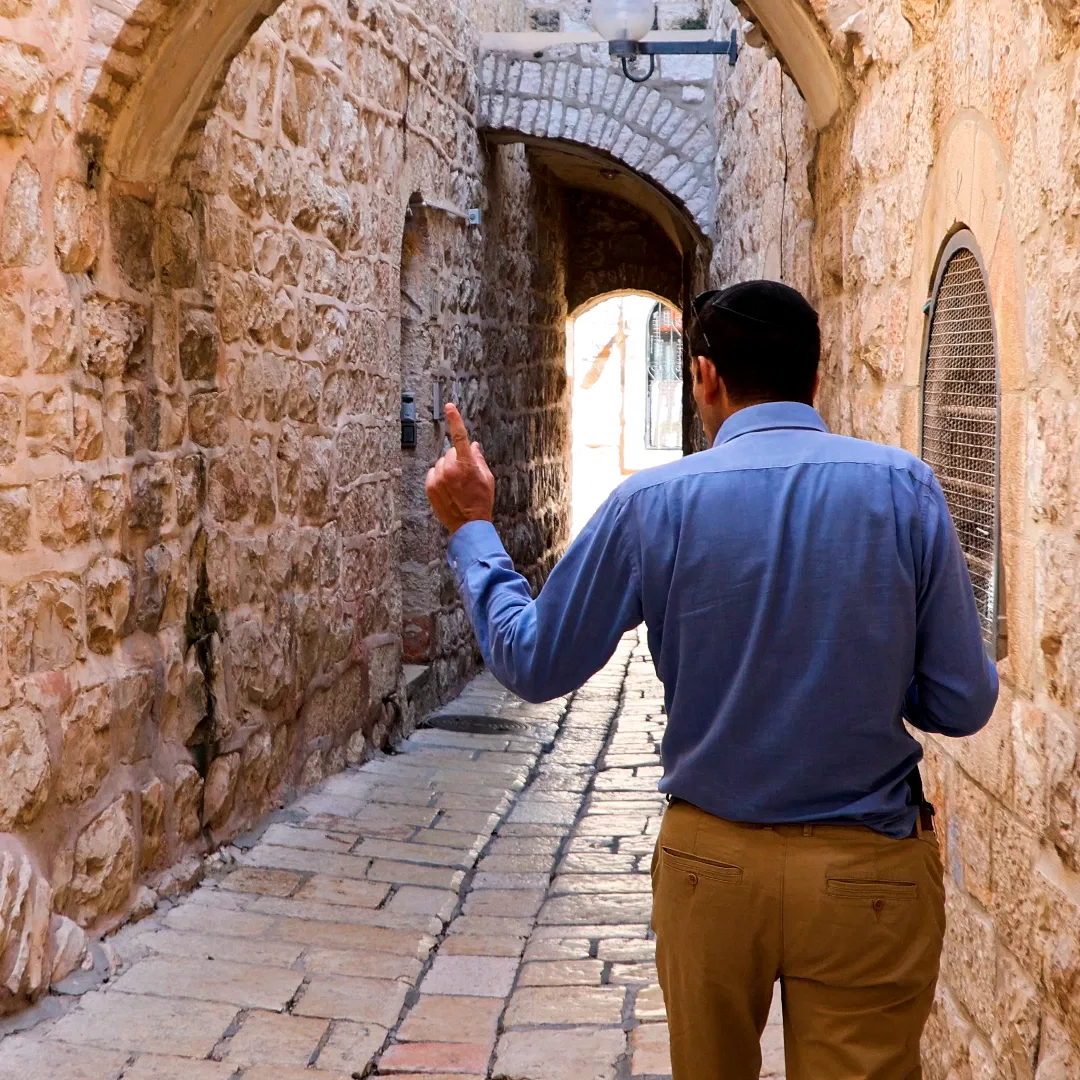 Caminando por Jerusalén con Richard Kaufmann